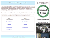 Desktop Screenshot of interfaithdesign.org